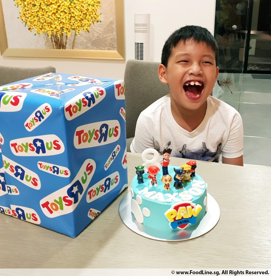 Robocar Poli Cake with Rainbow Cream - River Ash Bakery