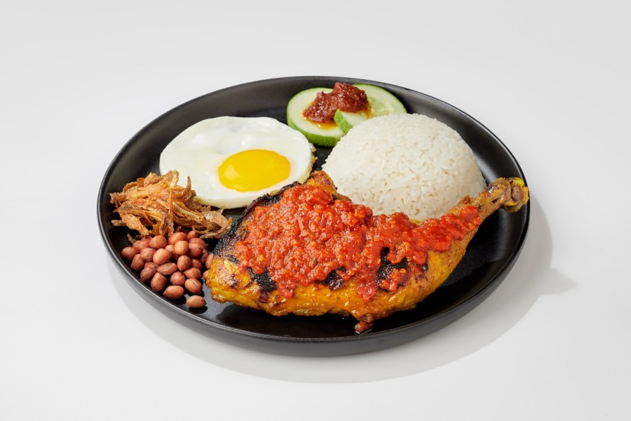 nasi lemak ayam