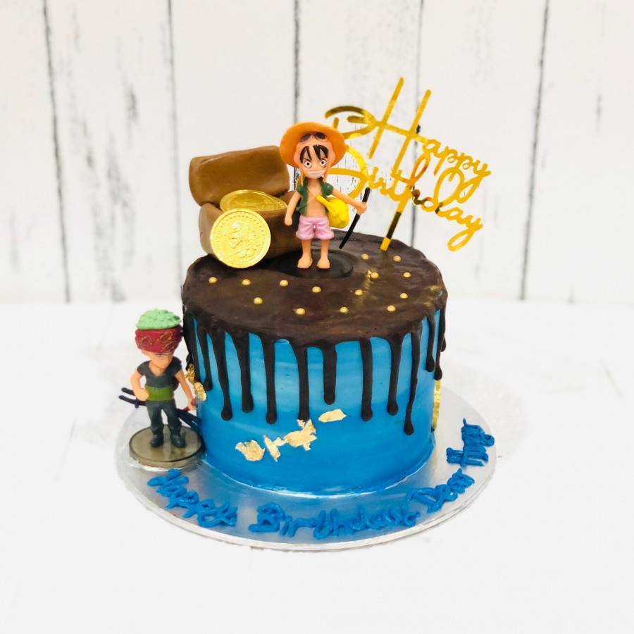 One Piece Cake At 100 00 Per Cake Tings Bakery